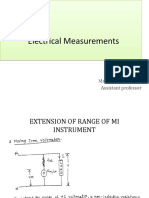 Extention of MI As Voltmeter