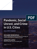 Pandemic, Social Unrest, And Crime in US Cities - June 2021 Update