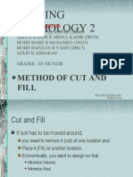 Building Tecnhology 2: Method of Cut and Fill