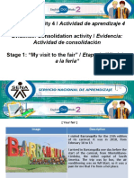 Learning Activity 4 / Actividad de Aprendizaje 4 Evidence: Consolidation Activity / Evidencia