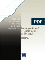 2011 Plano Nacional Caranguejo Cardissoma Guanhumi