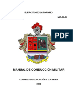 Manual de Conducción Militar Ejército Ecuatoriano