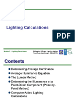 Module 5 Lighting Calculations