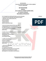 Sky Education: English Section Iv: Study of Literary Genre-Novel Q. 5 NOVEL (16 Marks) Q.5.A.History of Novel (4.1)