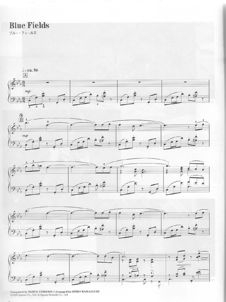 Final Fantasy VIII Piano Collection Sheet Music (4636657772) | PDF