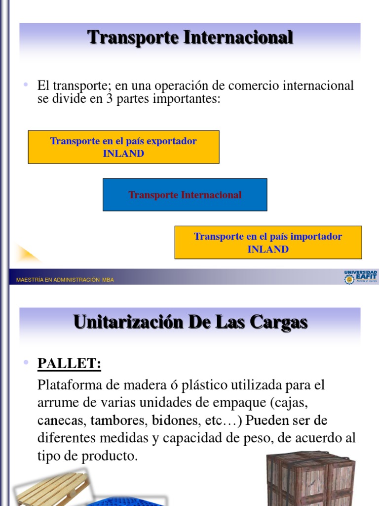 Funciones y Tipos de Contenedores en DFI | PDF | Transporte | Productos ...