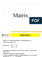 Matrix Introduction