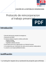 Protocolo de Reincorporacion