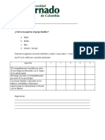 Encuesta Evaluativa Proyecto Empirismo