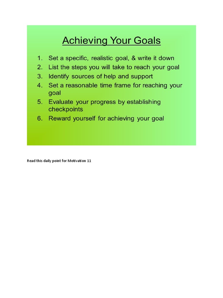 Read This Daily Point For Motivation 11 | PDF