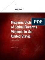 Hispanic Victims of Lethal Firearms Violence in the United States