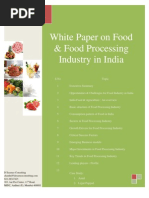 Download White_Paper_Food_Processing in India by Shahid Mohsin SN51786960 doc pdf