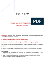 Pert y CPM Tema 4 Investigacion de Opera