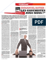 Emmanuel Ratier: "Les Gauchistes Avec Nous" (Flash, 24 Mars 2011)