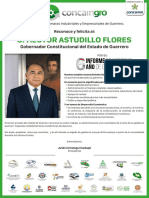 Felicitacion Hector Astudillo (6to Informe)