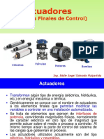 Actuadores: transforman energía en acción mecánica