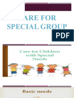 Care for SPECIAL GROUP