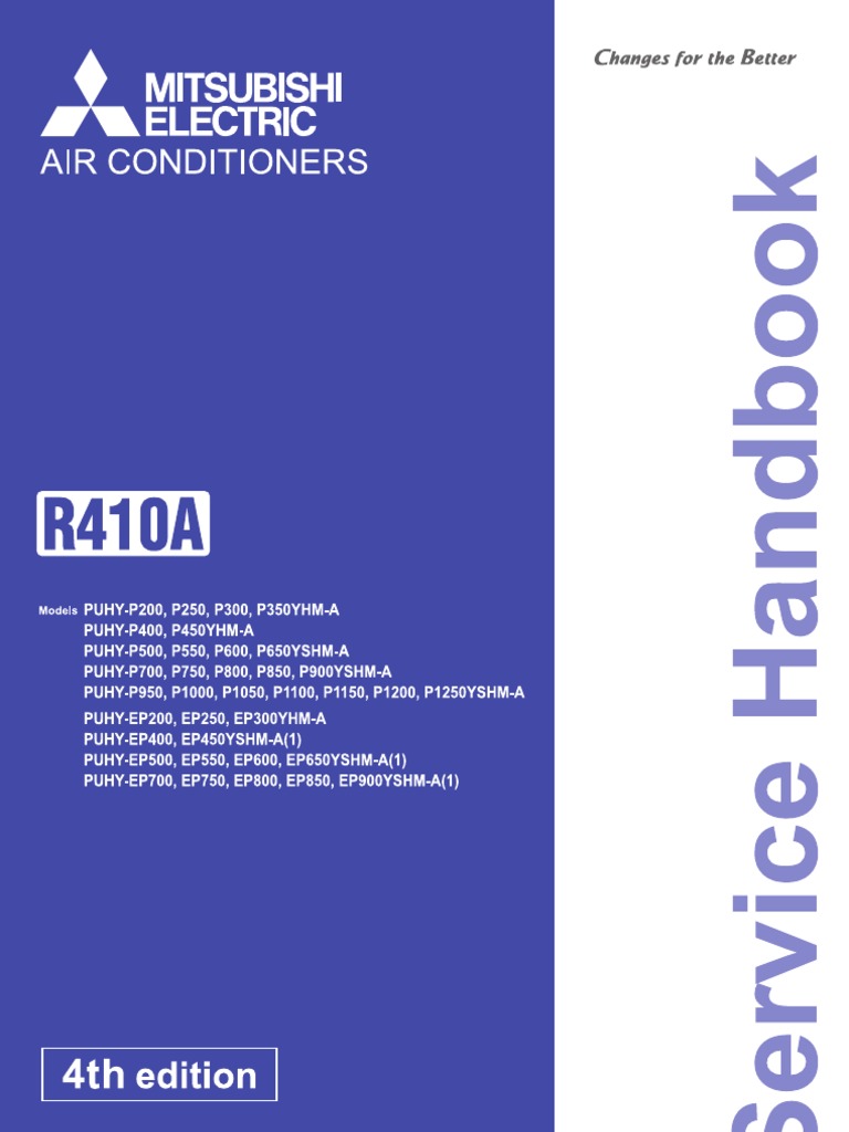 Mitsubishi Service Manual SH_HWE0701C_PUHY (E)P200 1250Y(S)HM a(1) | Cable  | Vacuum