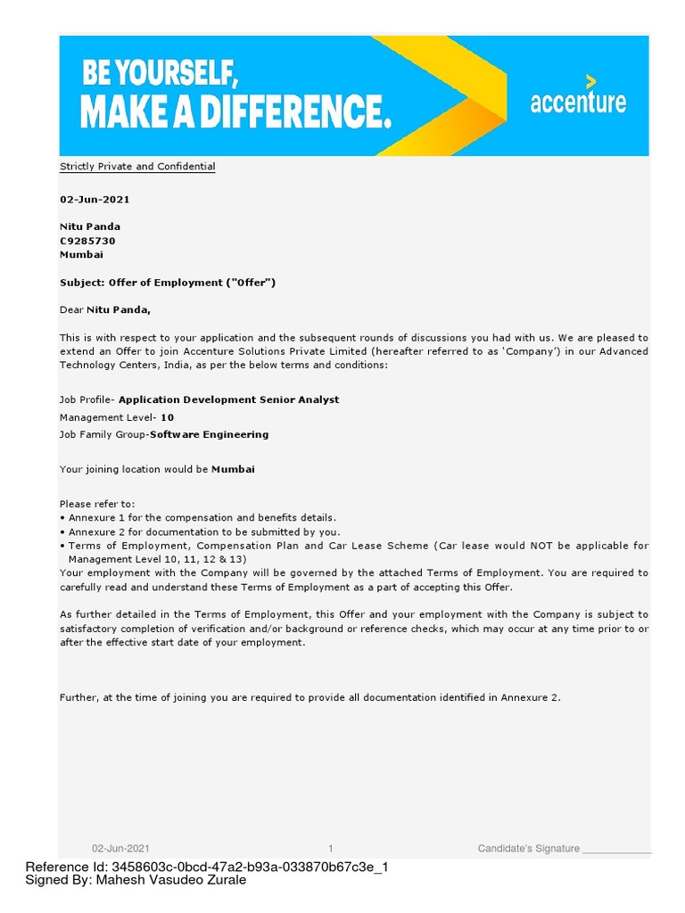 Reference Id: - 1 Signed By: Mahesh Vasudeo Zurale | PDF | Insurance | Life  Insurance