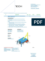 Cot. Incatech N1152-2021 (Mesa para Mantenimiento)