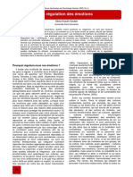 Krauth Gruber 2009 La Régulation Des Émotions
