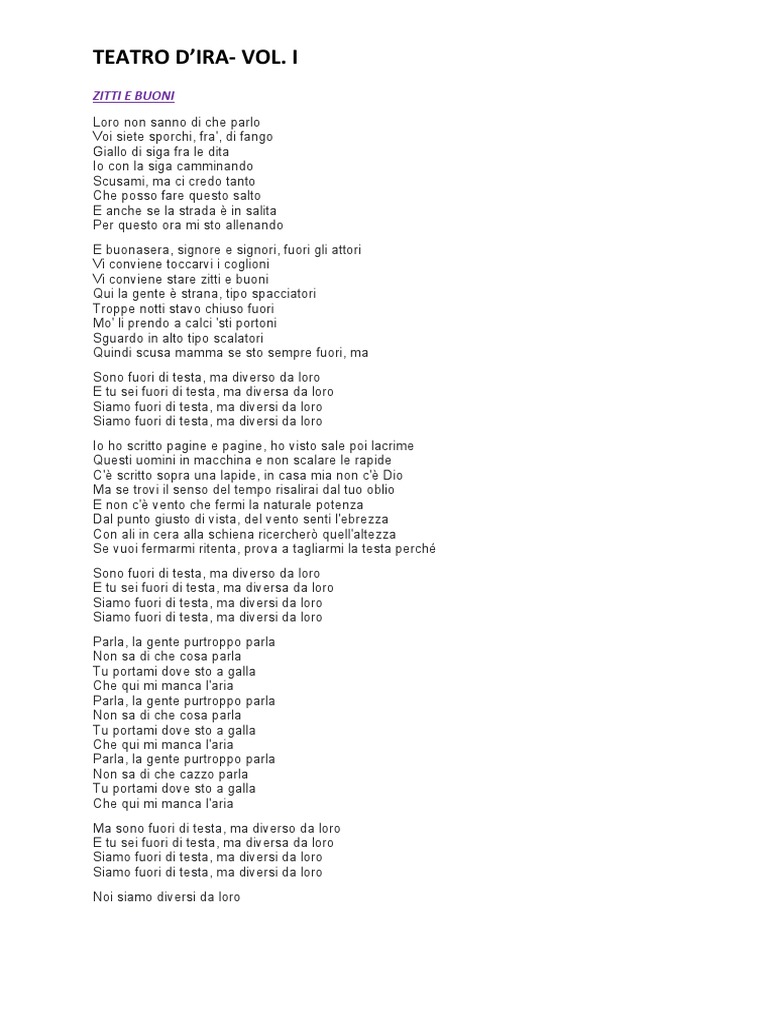 Måneskin Song Lyrics | PDF