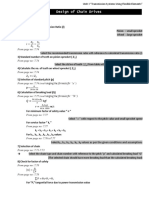 Design of Chain Drives