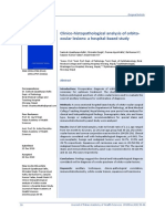 Clinico-Histopathological Analysis of Orbito-Ocular Lesions: A Hospital-Based Study