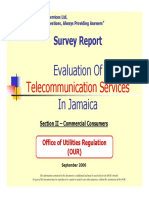 Survey Report: Telecommunication Services