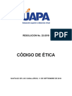 Código de Ética Uapa.