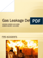 Gas Leakage Detector: JAHANIA USMAN (13I-0498) USMAN ANJUM (13I-0499)