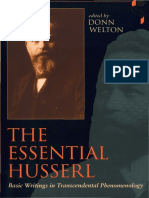 The Essential Husserl by Dann Welton