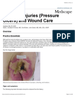 Pressure Injuries (Pressure Ulcers) and Wound Care: Practice Essentials
