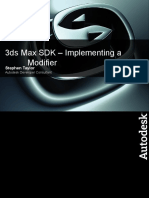 Day 7 - 3ds Max - Webcast Training - Implementing A Modifier