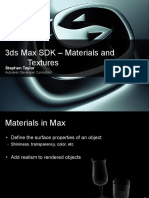 Day 8 - 3ds Max - Webcast Training - Materials and Textures