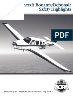 Beechcraft Bonanza/Debonair Safety Highlights