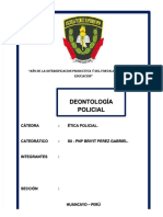 PDF Deontologia Policial Monografia DD