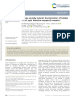 Paper: Charge-Density Induced Discrimination of Halides With A Rigid Dinuclear Copper Ĳ) Complex