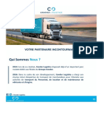 Présentation Condor Logistics