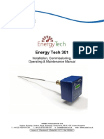 Energy Tech 301 Operating Manual