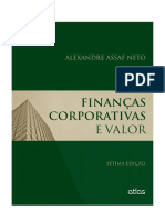 FINANCAS CORPORATIVAS E VALOR 7 Ed Solução