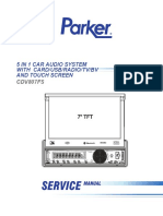 Parker CDV807FS audio car