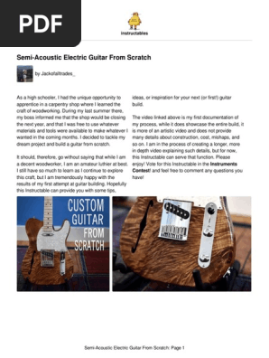 Semi-Acoustic-Electric-Guitar-From-Scratch