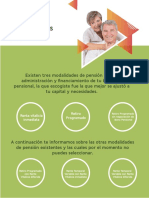 Modalidades de Pension