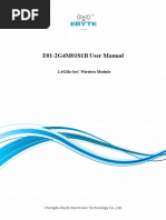 E01-2G4M01S1B User Manual: 2.4Ghz Soc Wireless Module