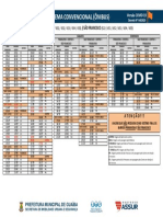 Primavera / São Francisco: Dias Úteis Sábados Domingos