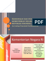 2. Kementerian Dan LPNK