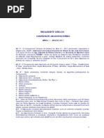 Regulamento Série A 1 - 2011