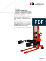 Reel Rotator - Handling of Heavy Reels