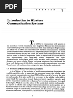 Communication Systems: To Wireless